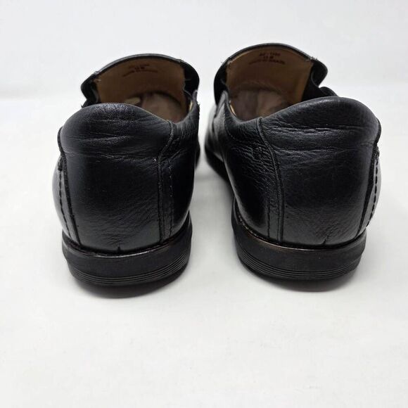 AMERICAN CLASSICS BY DE LA RENTIS SHOES MENS 13 M COMFORT LOAFER BLACK LEATHER - Picture 4 of 9